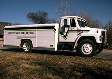 Camion de livraison