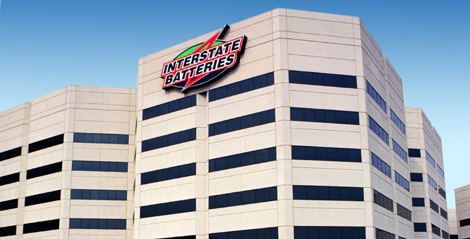 Siège social d’Interstate Batteries à Dallas, au Texas