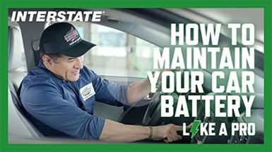 How to maintain your car battery