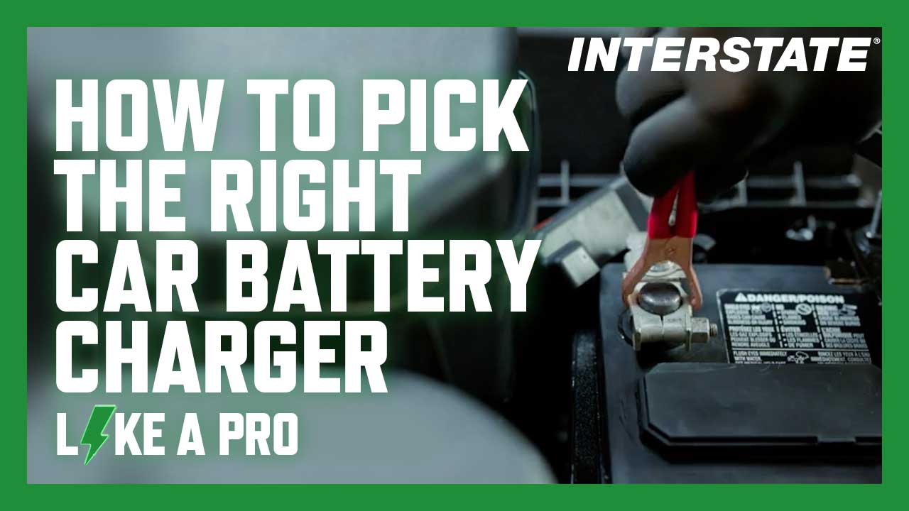 How to pick the right car battery charger