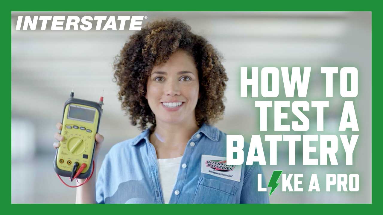 How to test a battery