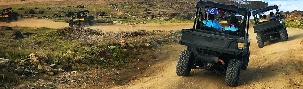 Image d’un VUTT sur une piste hors route