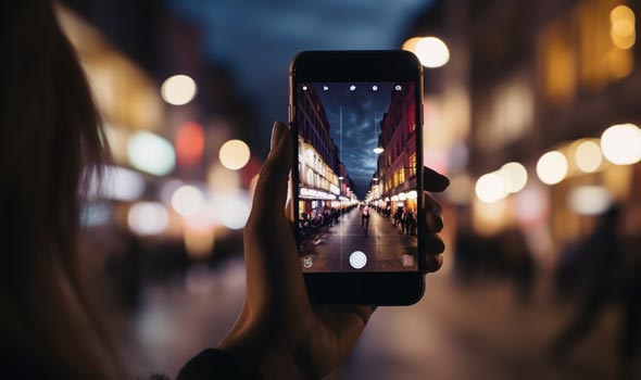 Une photo d’un téléphone intelligent
